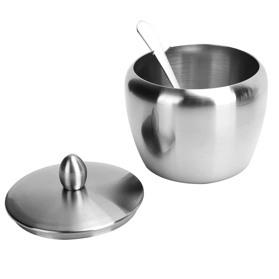 Amazon.co.jp: ステンレス製調味料ボックス 調味料瓶セット 3点